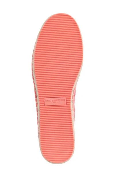 Karl Lagerfeld Michaela Espadrille Flat