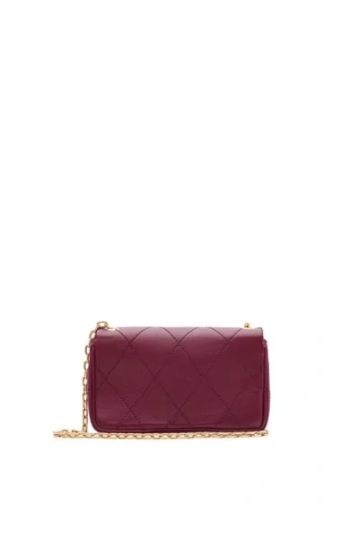 Burberry Strand Quilted Leather Clutch Bag