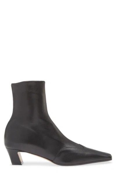 Khaite Nevada Square Toe Bootie