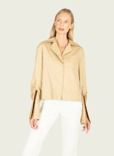 Secret Mission Corinne Blouse In Neutral