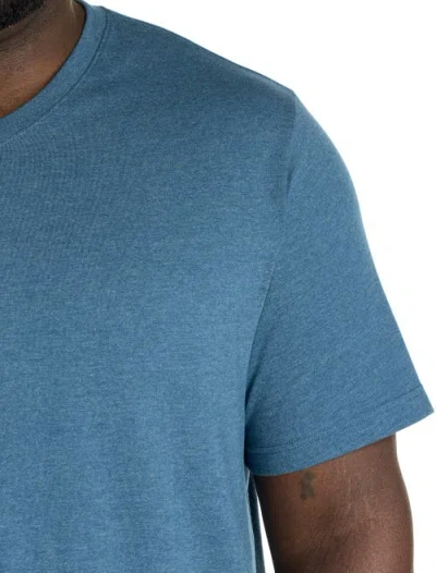 Harbor Bay By Dxl Big & Tall Moisture-wicking Jersey V-neck T-shirt