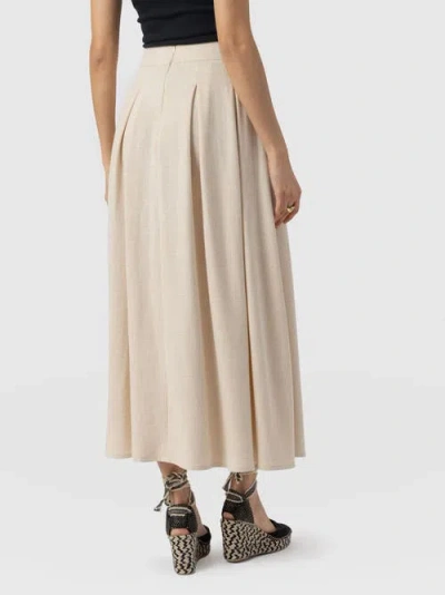 Saint + Sofia Eliza Pleated Skirt