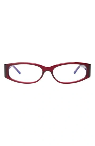 Dezi Desk Sidez 57mm Rectangular Blue Light Blocking Glasses
