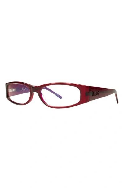 Dezi Desk Sidez 57mm Rectangular Blue Light Blocking Glasses