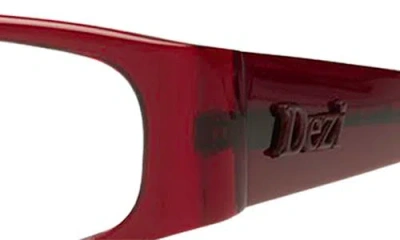 Dezi Desk Sidez 57mm Rectangular Blue Light Blocking Glasses