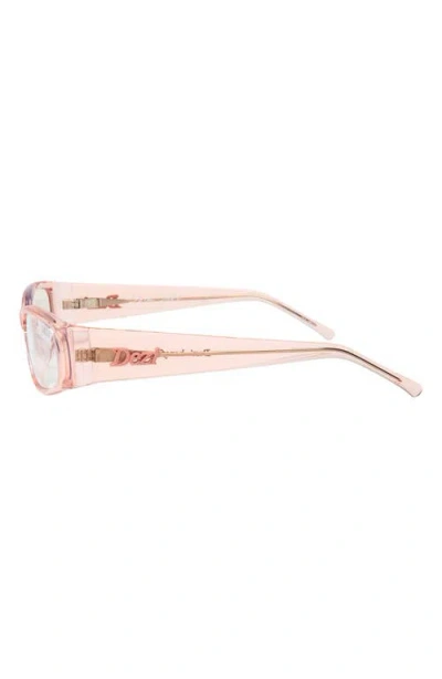 Dezi Desk Sidez 57mm Rectangular Blue Light Blocking Glasses