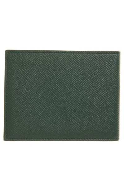 Ferragamo Micro Gancio Leather Bifold Wallet