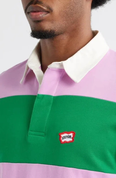 Icecream Boulder Stripe Polo In Multi