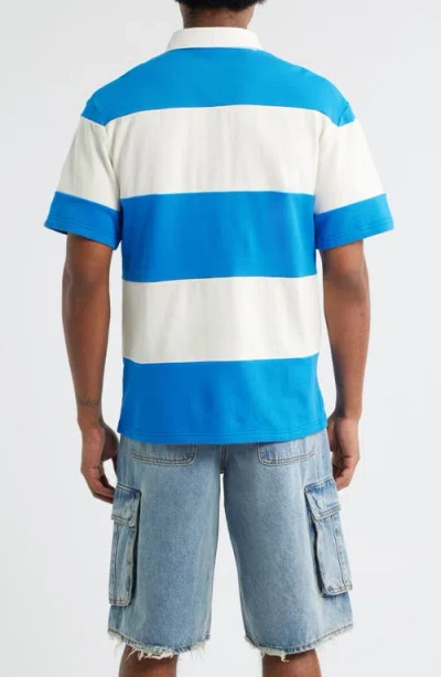 Icecream Boulder Stripe Polo In Blue