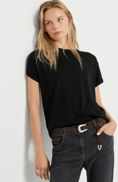 Brunello Cucinelli Cashmere And Silk Lightweight Sweater