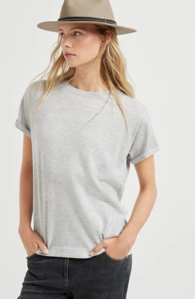 Brunello Cucinelli Cashmere And Silk Lightweight Sweater