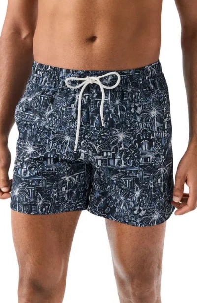 Eton Palm Tree Swim Shorts