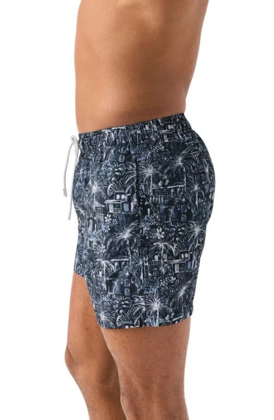 Eton Palm Tree Swim Shorts