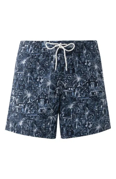 Eton Palm Tree Swim Shorts