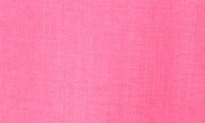 Vince Camuto Smocked Waist Crop Wide Leg Pants In Pink