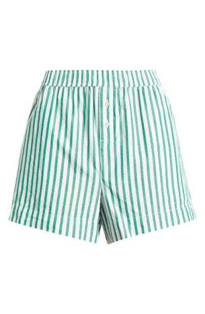Open Edit Boxer Shorts In Green