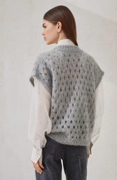 Brunello Cucinelli Dazzling Net Vest