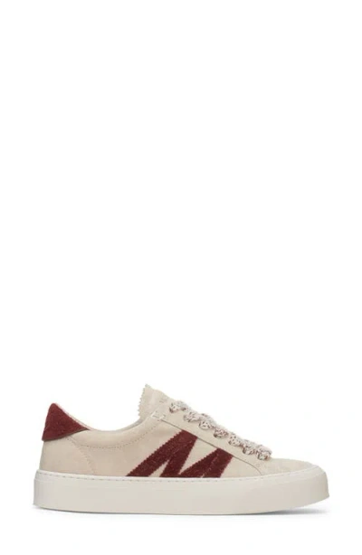 Moncler Monaco2 Suede Low Top Sneaker
