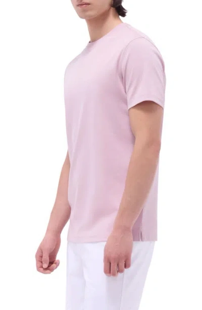 Bugatchi Hank Solid Pima Cotton T-shirt In Pink