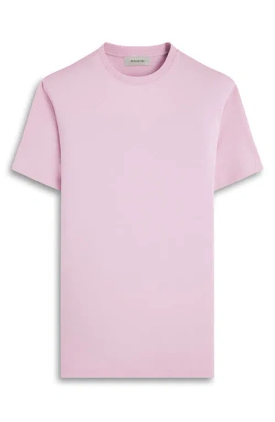Bugatchi Hank Solid Pima Cotton T-shirt In Pink