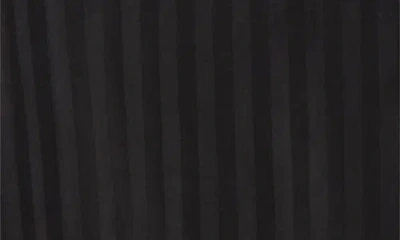 Balenciaga Tonal Stripe Oversize Button-up Shirt In Black