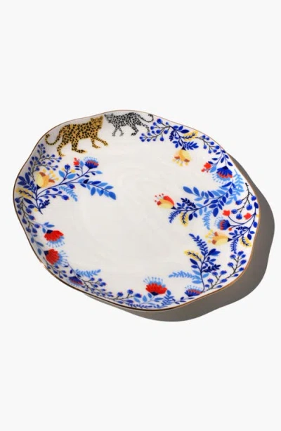 Jessie Zhao New York Amazon Rainforest Bone China Dinner Plate