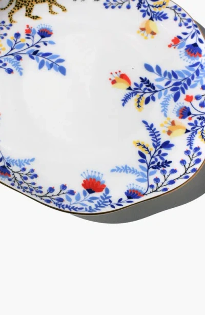 Jessie Zhao New York Amazon Rainforest Bone China Dinner Plate