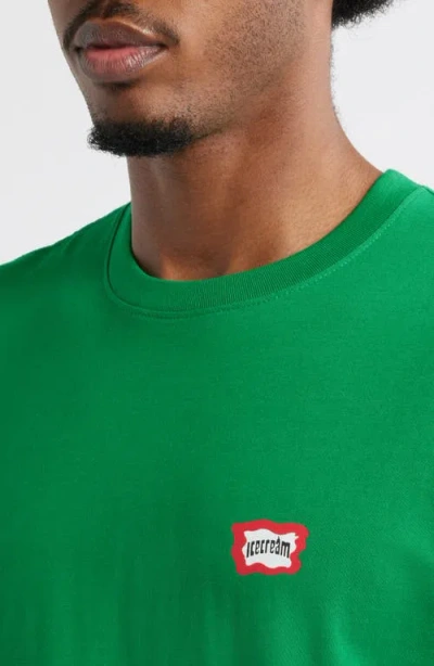 Icecream Diner Foods Graphic T-shirt In Green