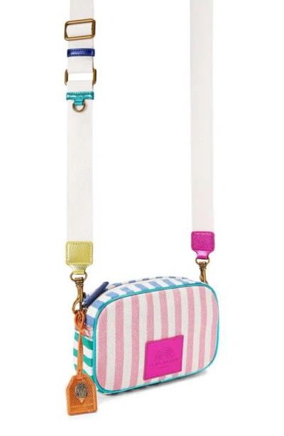 Kurt Geiger London Small Southbank Canvas Camera Crossbody Bag