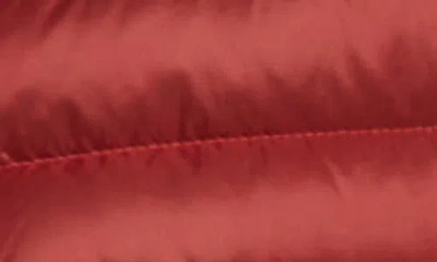 Moncler Quilted Wool-blend Jacket In Red