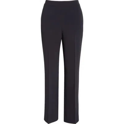 Max Mara Haven Slim Fit Cady Trousers In Black