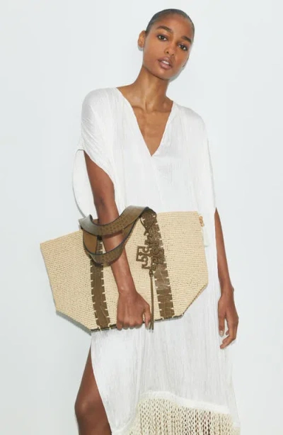 Tory Burch Straw Tote
