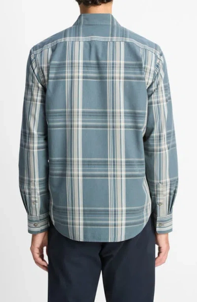 Vince Lorimer Plaid Long Sleeve Shirt