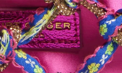 Kurt Geiger London Small Macramé Crystal Handbag