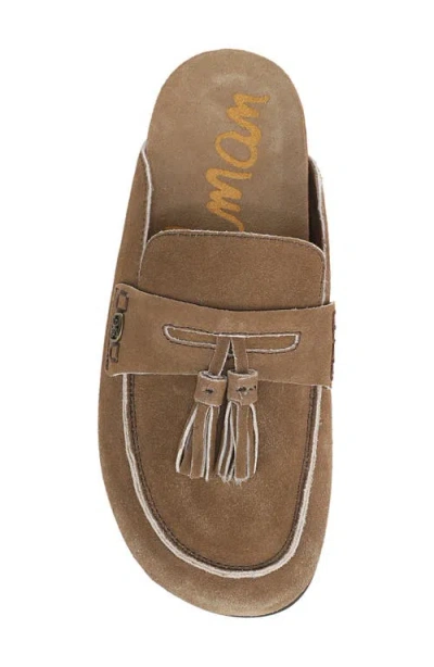 Sam Edelman Astrid Mule Terra Toffee Suede In Brown