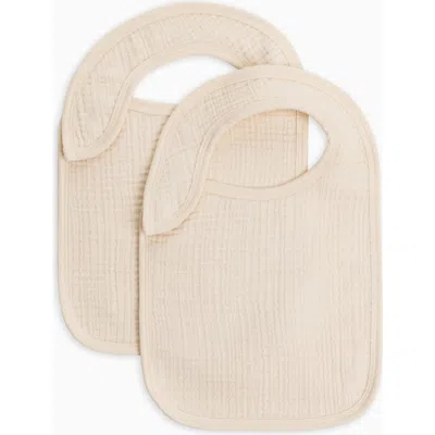 Colored Organics Organic 2-pack Muslin Bibs