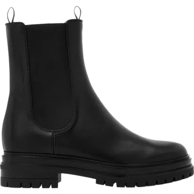 Gianvito Rossi Chester Leather Boots In Multi