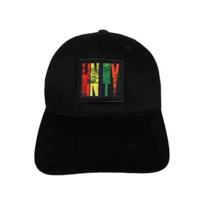 Cross Colours Unity Dad Hat In Black