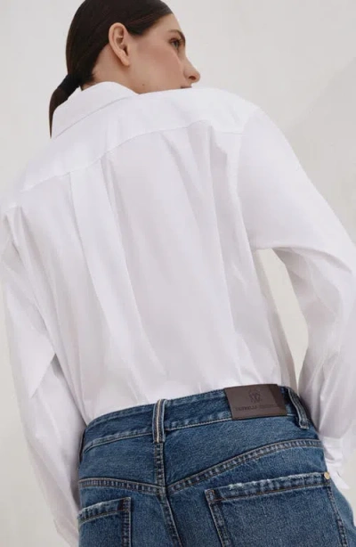 Brunello Cucinelli Contemporary Square Trousers In Blue