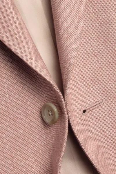 Charles Tyrwhitt Linen Cotton Jacket In Neutral