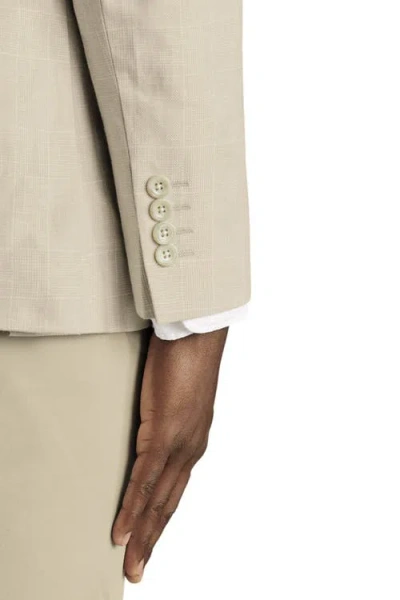 Charles Tyrwhitt Linen Cotton Jacket In Neutral