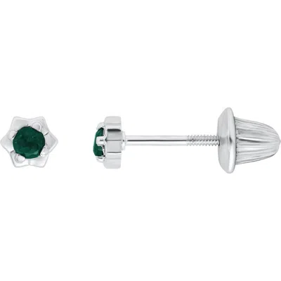 Mignonette Kids' Gen Flower Stud Earrings