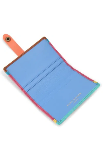 Kurt Geiger London Kensington Colorblock Leather Multicard Holder