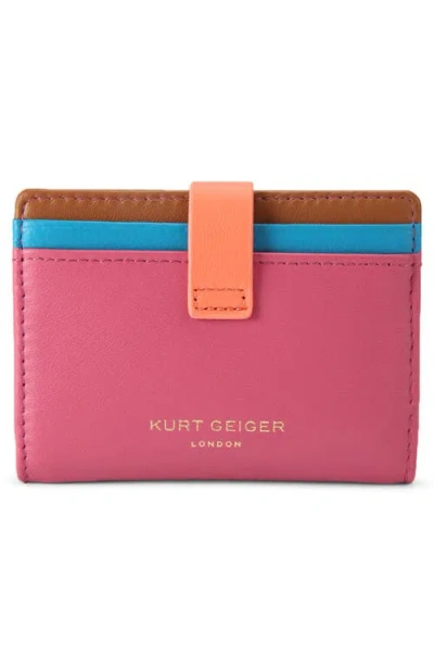 Kurt Geiger London Kensington Colorblock Leather Multicard Holder
