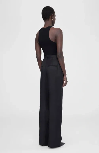 Anine Bing Va Tank Top In Black