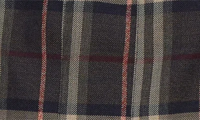 Burberry Wool Skirt With Embroidered Buckle And Pleats In Multi