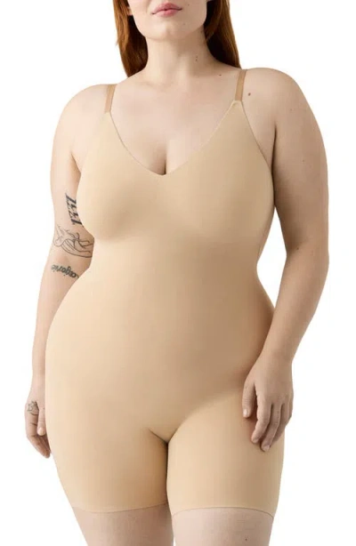 True & Co. True & Co True Body Everyday Shaping Romper In Neutral