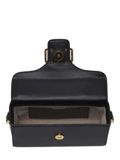 Lanvin Pencil Cat Nano Leather Bag With A Bi-material Cat