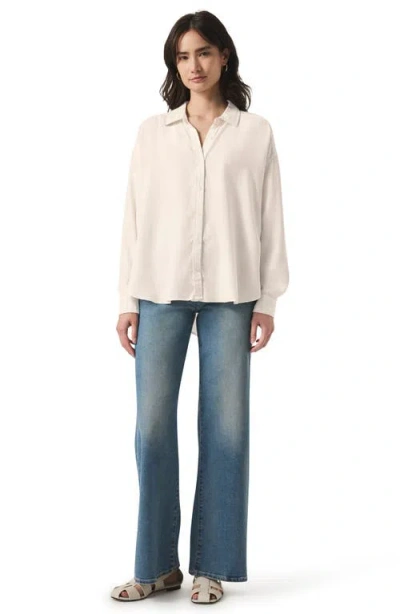 Splendid Ella Button-up Shirt In Pink