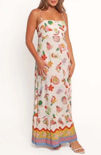 Petal And Pup Petal & Pup Else Print Maxi Dress In Multi